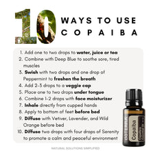 Load image into Gallery viewer, Copaiba Essential Oil
